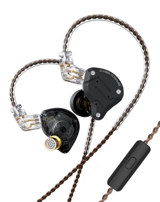 Amazon.co.jp: KZ ZS10ヘッドフォン10ドライバーイヤホン4BA + 1