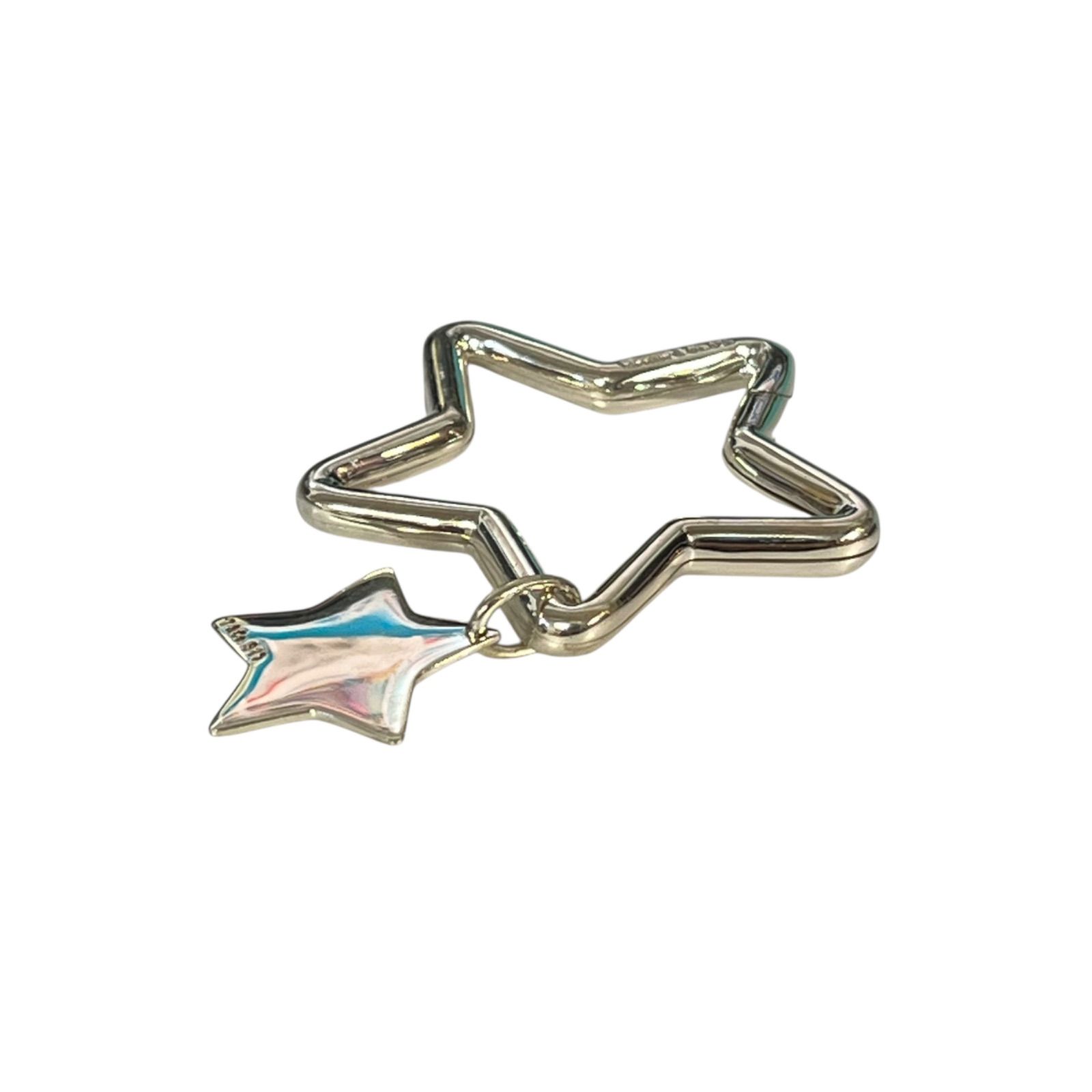 管31188】希少☆TIFFANY&Co. ティファニー スター 星 キーリング