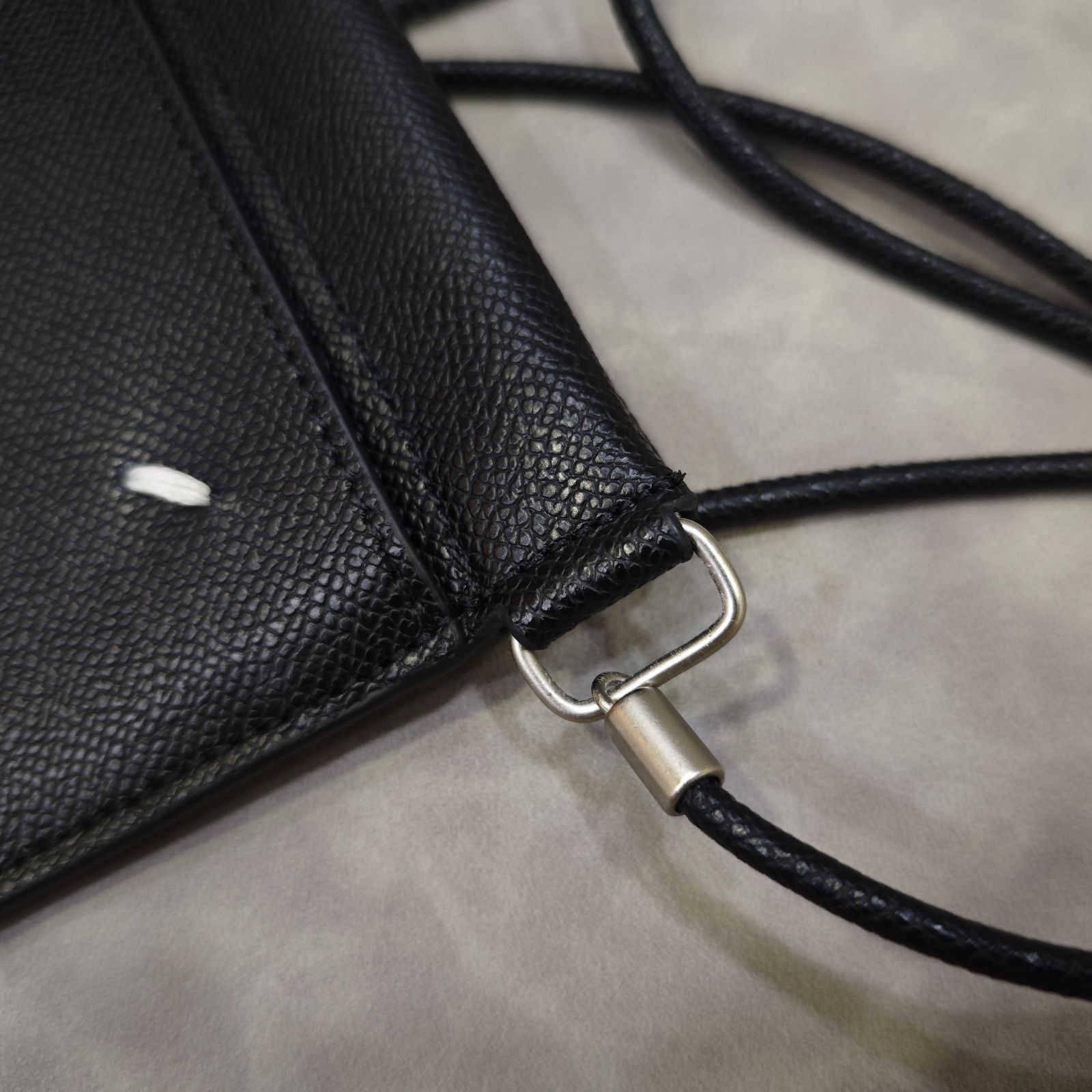 Maison Margiela スマートフォンポーチ ミニショルダーバック 黒  