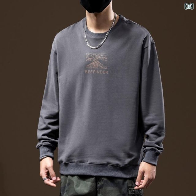 種類11：XL/D：グレート メンズ 男性用 ファッション オシャレ シンプル 大人 かっこいい ストリート ヒップホップ HipHop アメリカン ラウンドネック ピュアコットン ヘビースウェット シャツ 