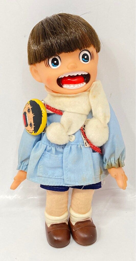 ポピー/あんそにい まことちゃん人形 青箱付緑まこと虫 185mm - メルカリ
