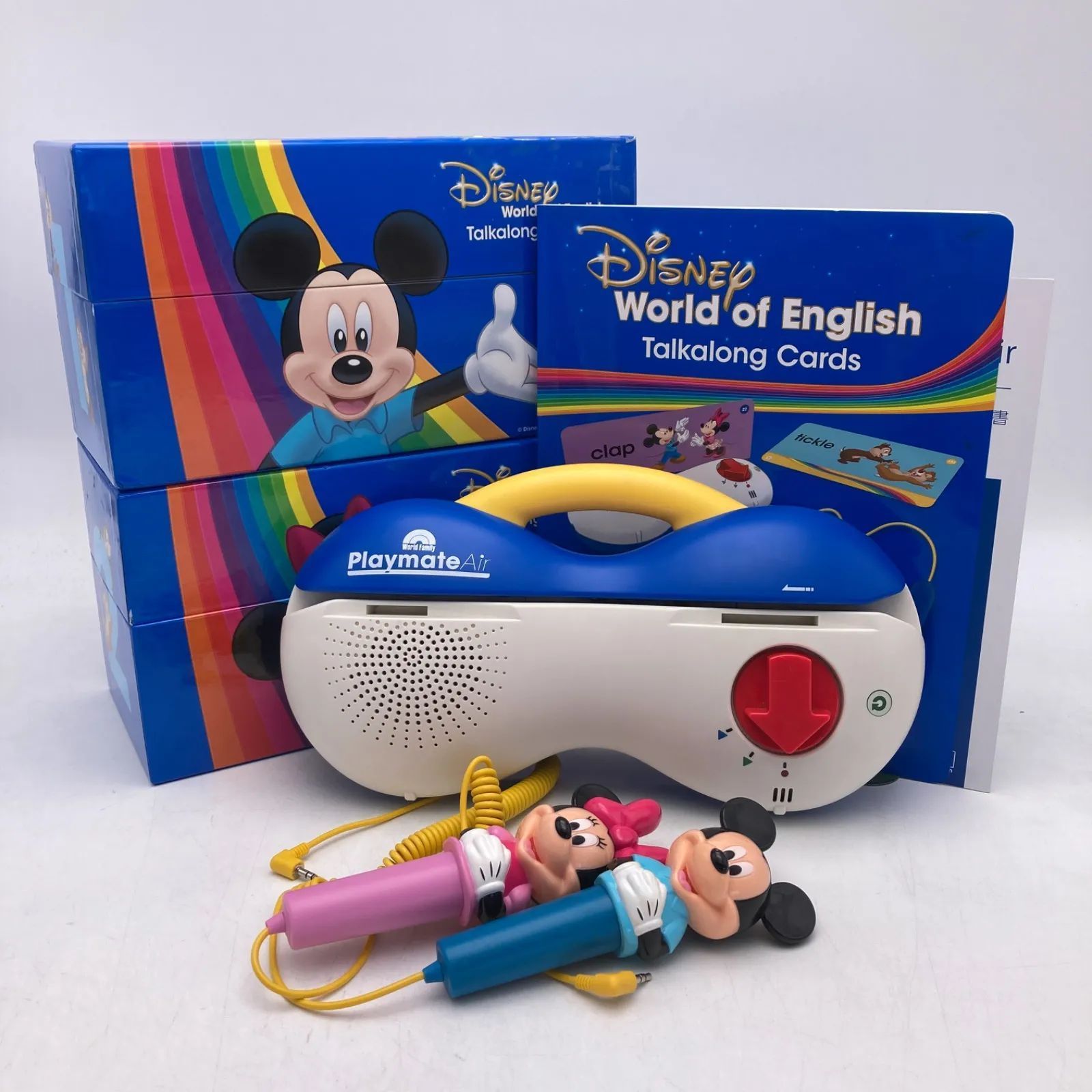 2019年 トークアロングセット プレイメイトエアー ディズニー英語システム DWE Disney ワールドファミリー 409104
