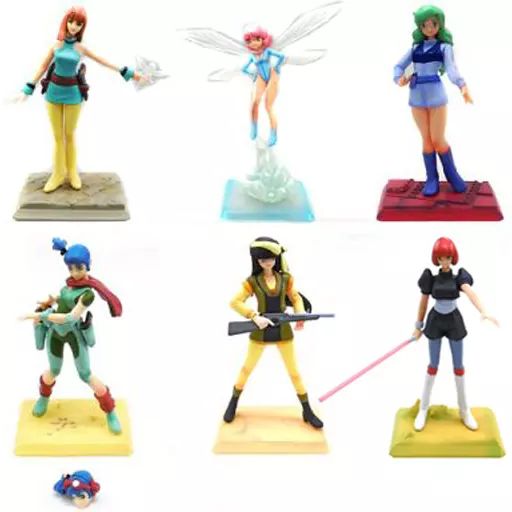 中古】トレーディングフィギュア 全6種セット 「ロボットアニメ