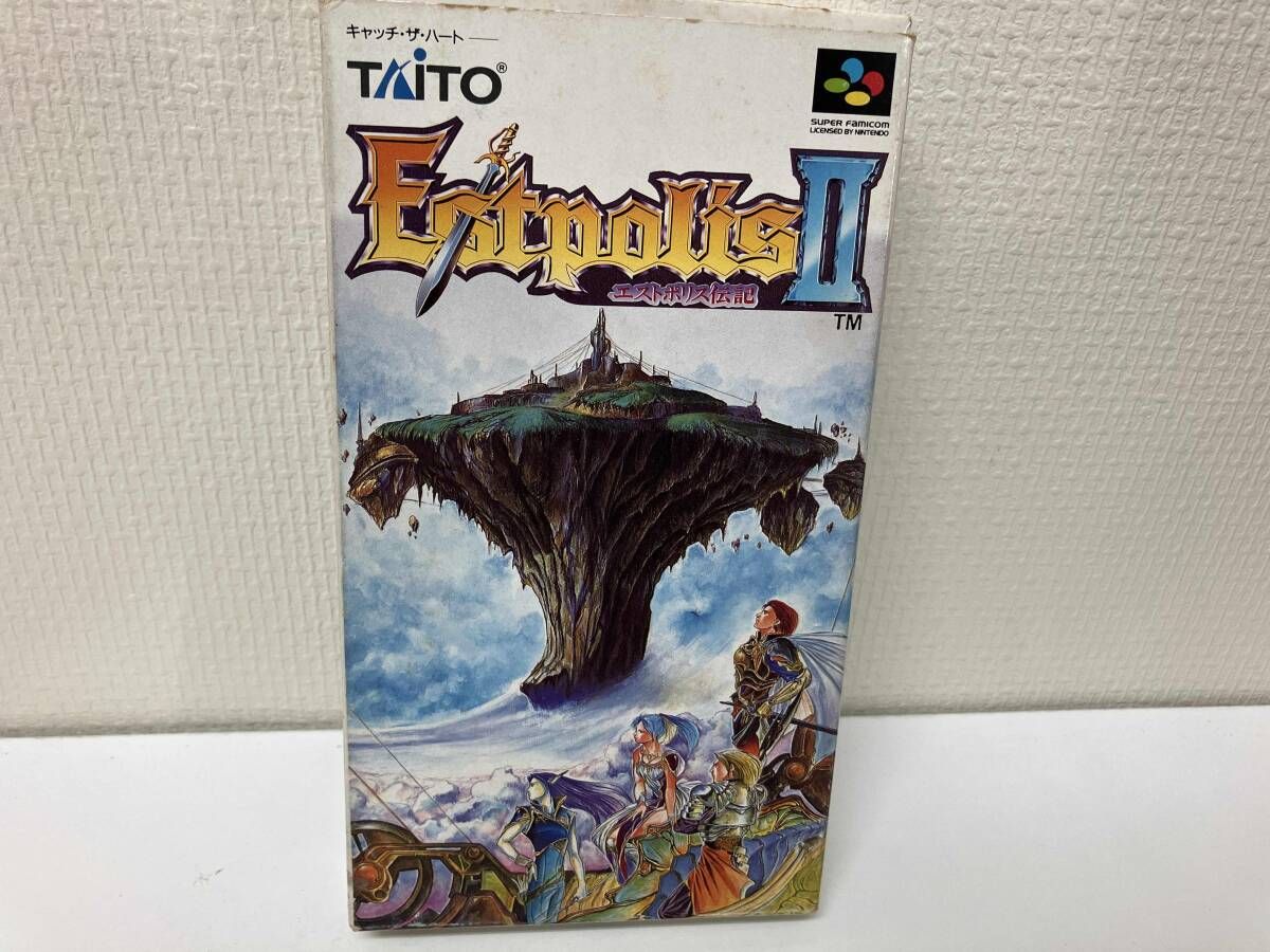 起動確認済み）SFC エストポリス伝記Ⅱ | 買取販売店 函館ゲーム小屋