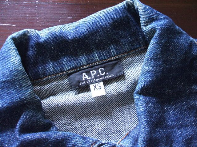 A.P.C. 3rd TYPE サイズXS デニムジャケット アーペーセー - メルカリ