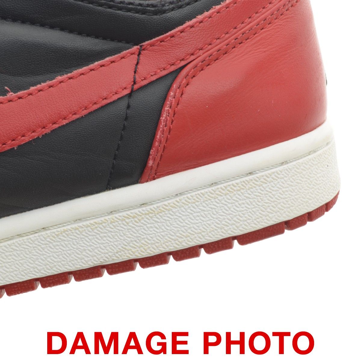 NIKE】332550-061 AIR JORDAN 1 RETRO HIGH DMP BULLS BRED エア