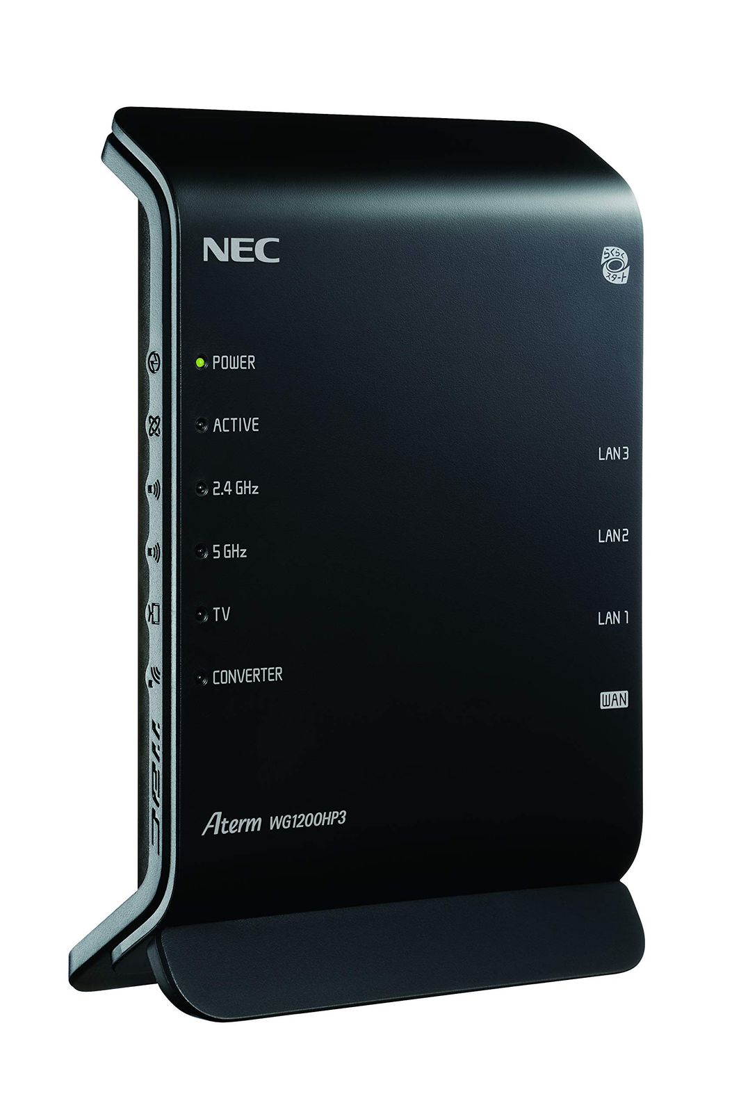 NEC 無線LAN WiFi ルーター dual band Wi-Fi5 (11ac) / WG1200HP3 Atermシリーズ 2ストリーム (5GHz帯 / 2.4GHz帯) ‎ ‎‎PA-WG1200HP3【 iPhone 13 / 12 / SE( 