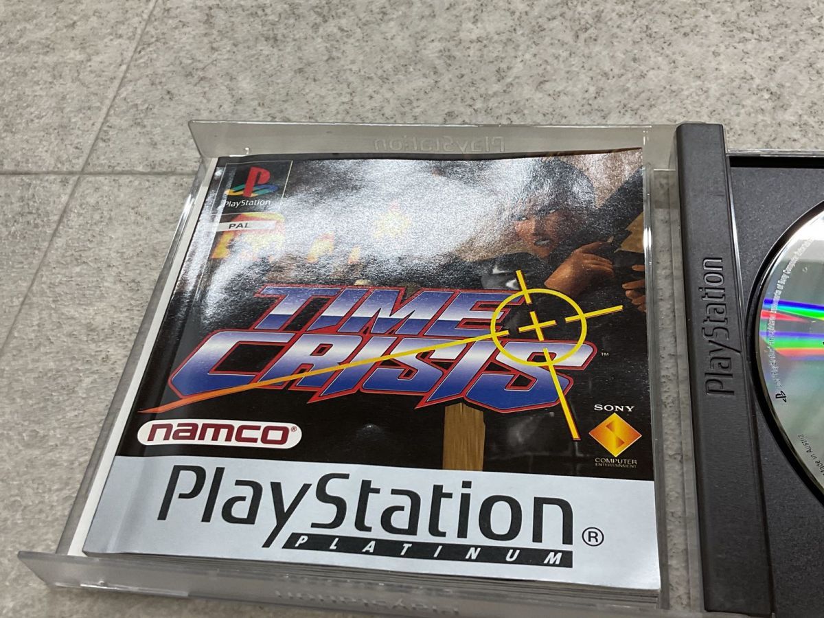 PlayStation1/プレイステーション1/プレステ1/PS1  namco ナムコ SONY ソニー タイムクライシス Time Crisis PLATINUM ソフト PlayStation1/プレイステーション1/プレステ1/PS1 namco ナムコ