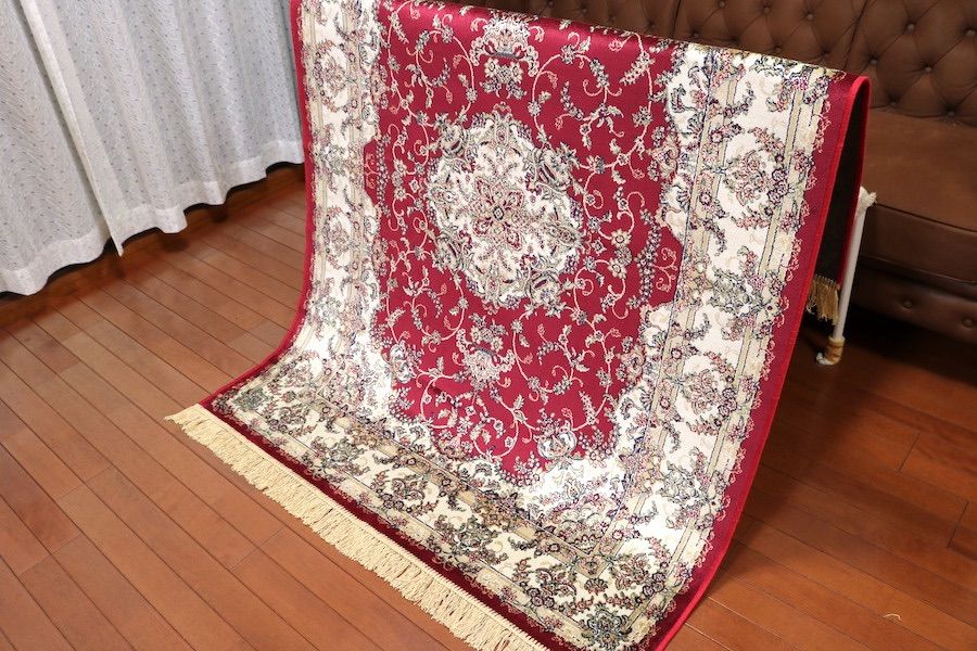 ペルシャ カーペット 絨毯 ラグ マット 120×160 レッド インテリア 春 楽天市場】ラグ 3畳 160×230 cm ラグマット ベルギー 絨毯