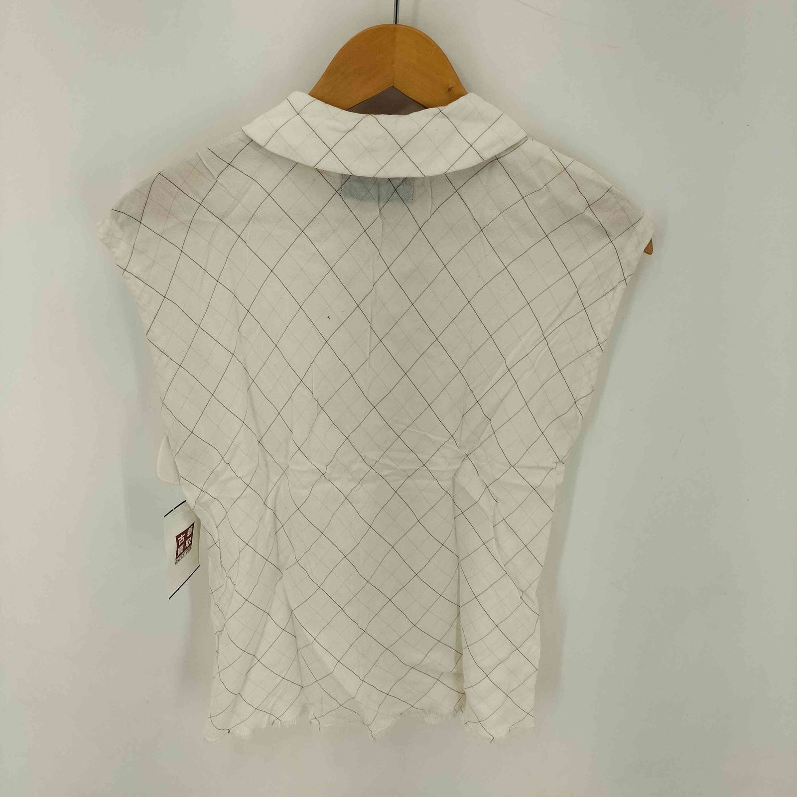 tricot COMME des GARCONS - 最終値下！tricot COMME des GARCONS　チェックブラウス tricot COMME des GARCONS オーガンジーチェック柄ブラウス