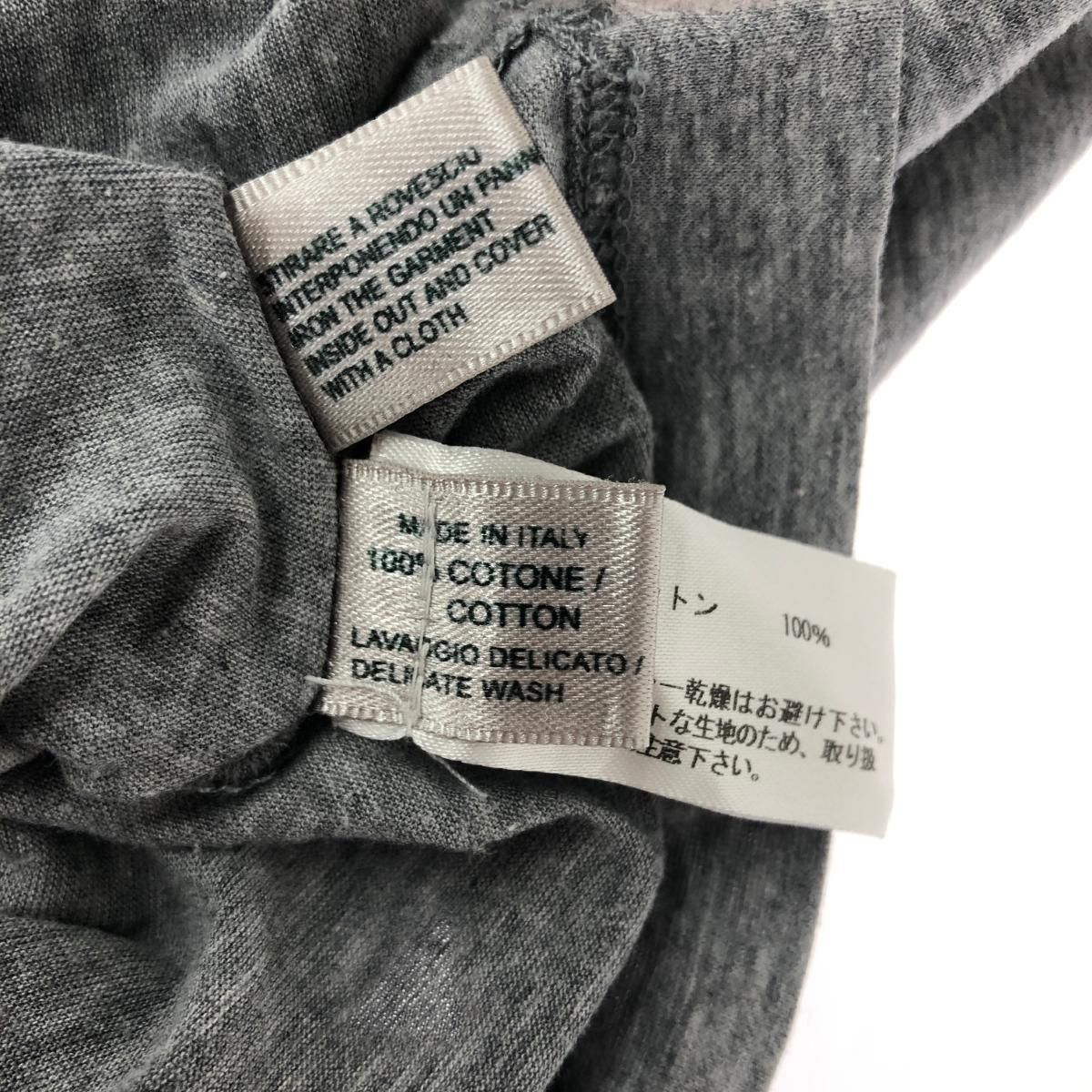 BOTTEGA VENETA ボッテガヴェネタ 半袖カットソー サイズ:46 グレー