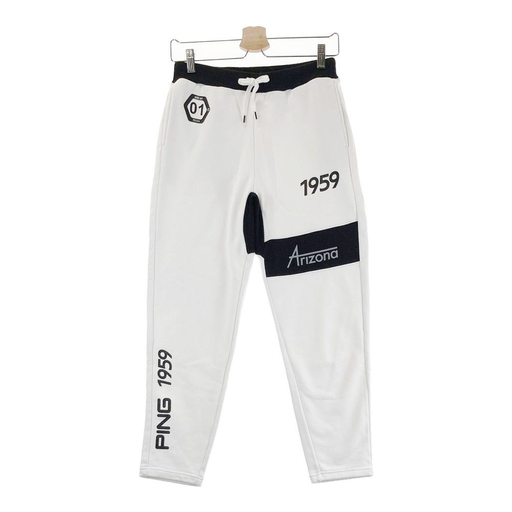 新品】PING ピン ゴルフウェア ロングパンツ レディースS 白
