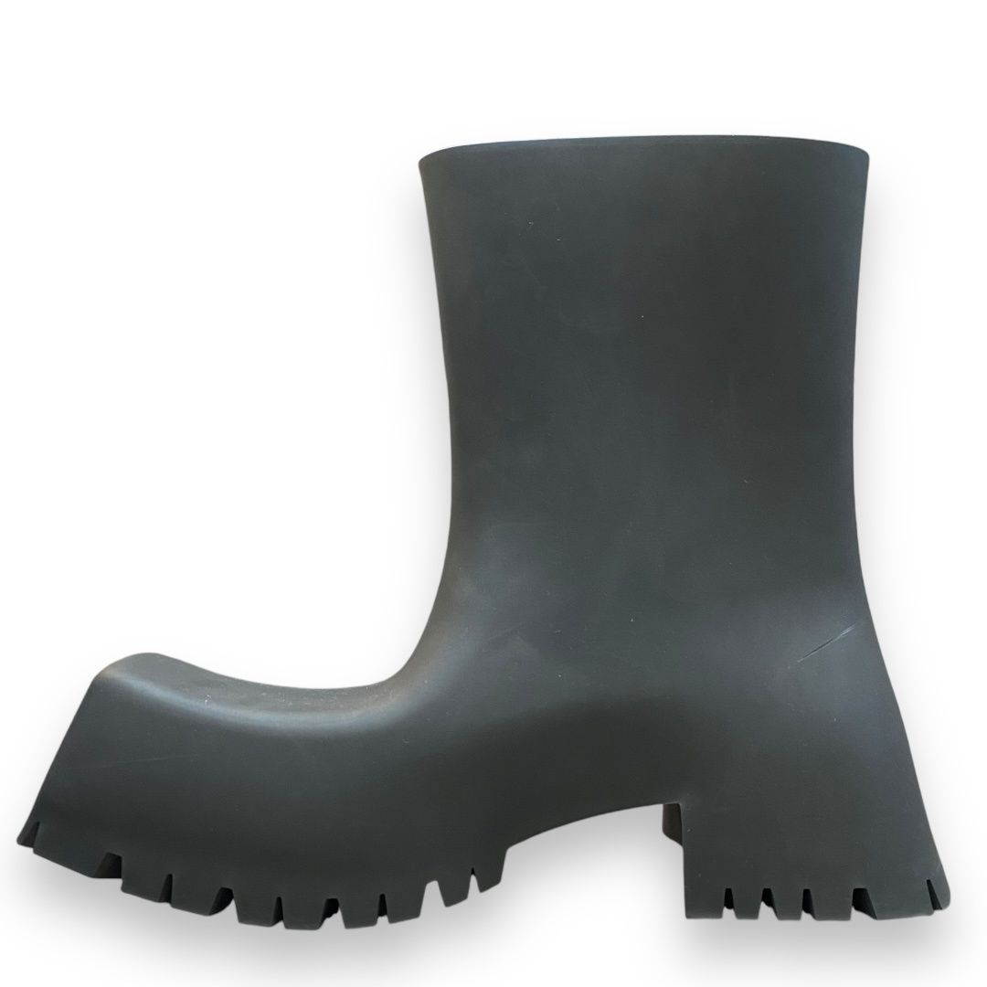 28.5cm BALENCIAGA 22SS TROOPER RUBBER BOOT サイズ43 ブラック