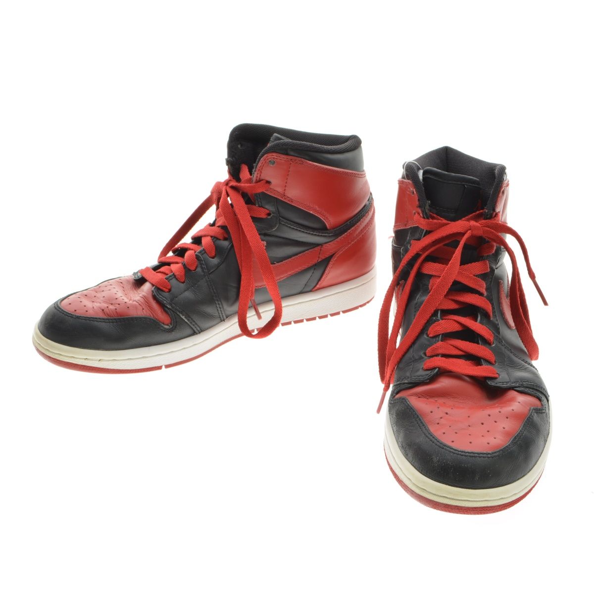 NIKE】332550-061 AIR JORDAN 1 RETRO HIGH DMP BULLS BRED エア 