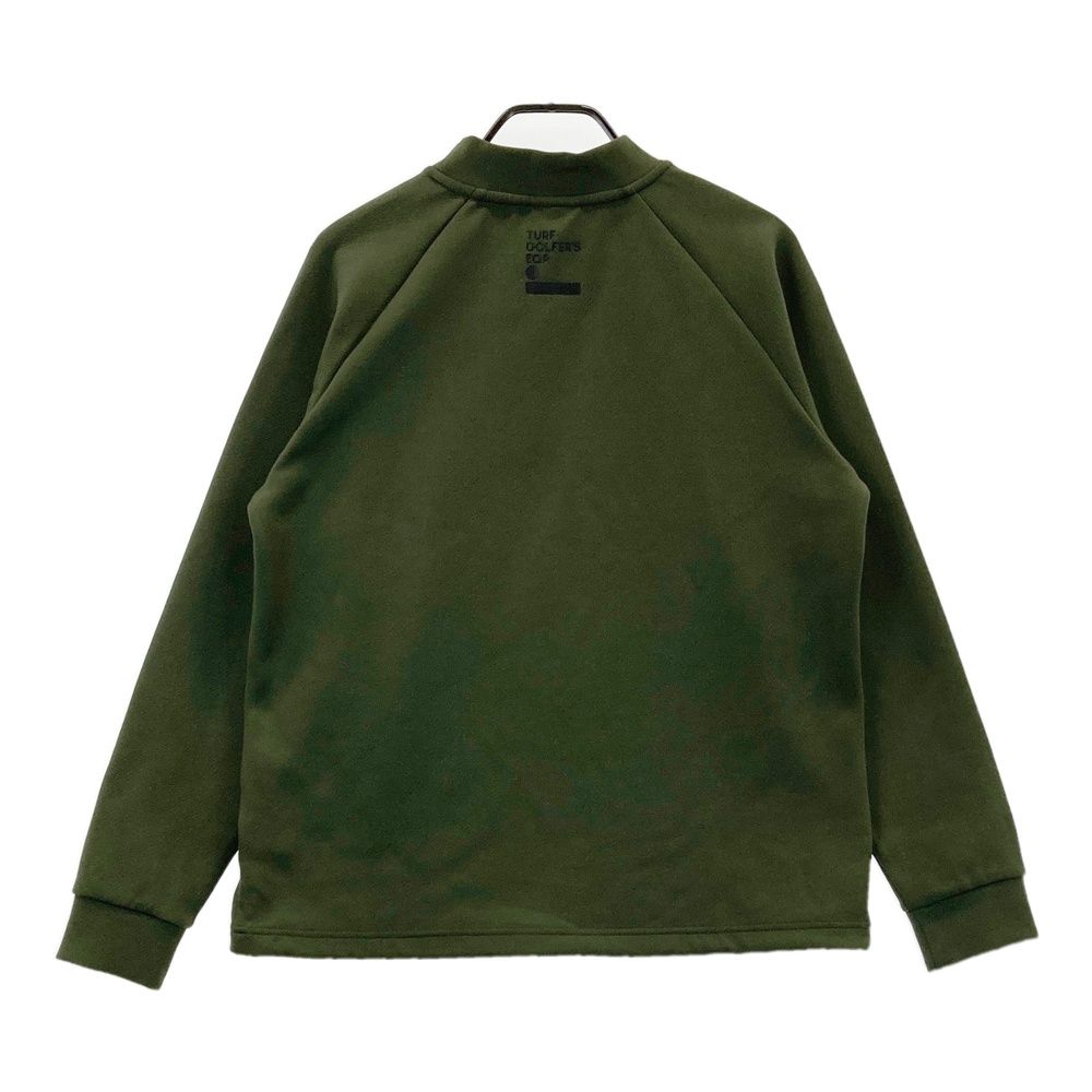 サイズ：L TURF GOLFER'S EQP ハイネック 長袖Tシャツ グリーン系