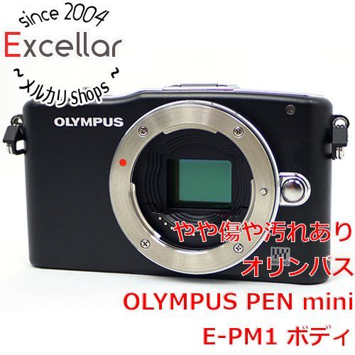 bn:1] OLYMPUS マイクロ一眼 PEN mini E-PM1ボディ ブラック - メルカリ