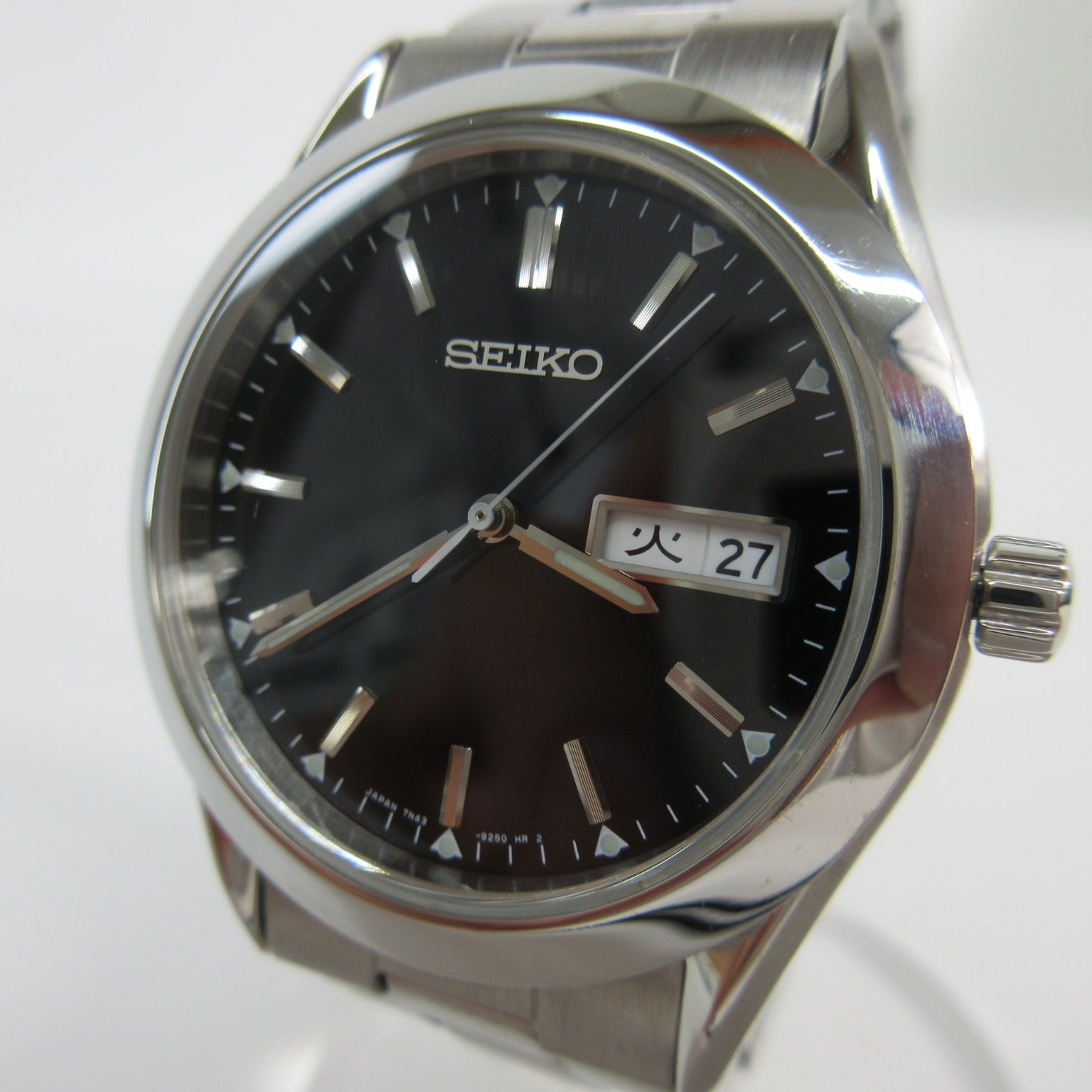 SEIKO セイコー 7N43-9080 稼働品 腕時計 シルバー クォーツ - メルカリ