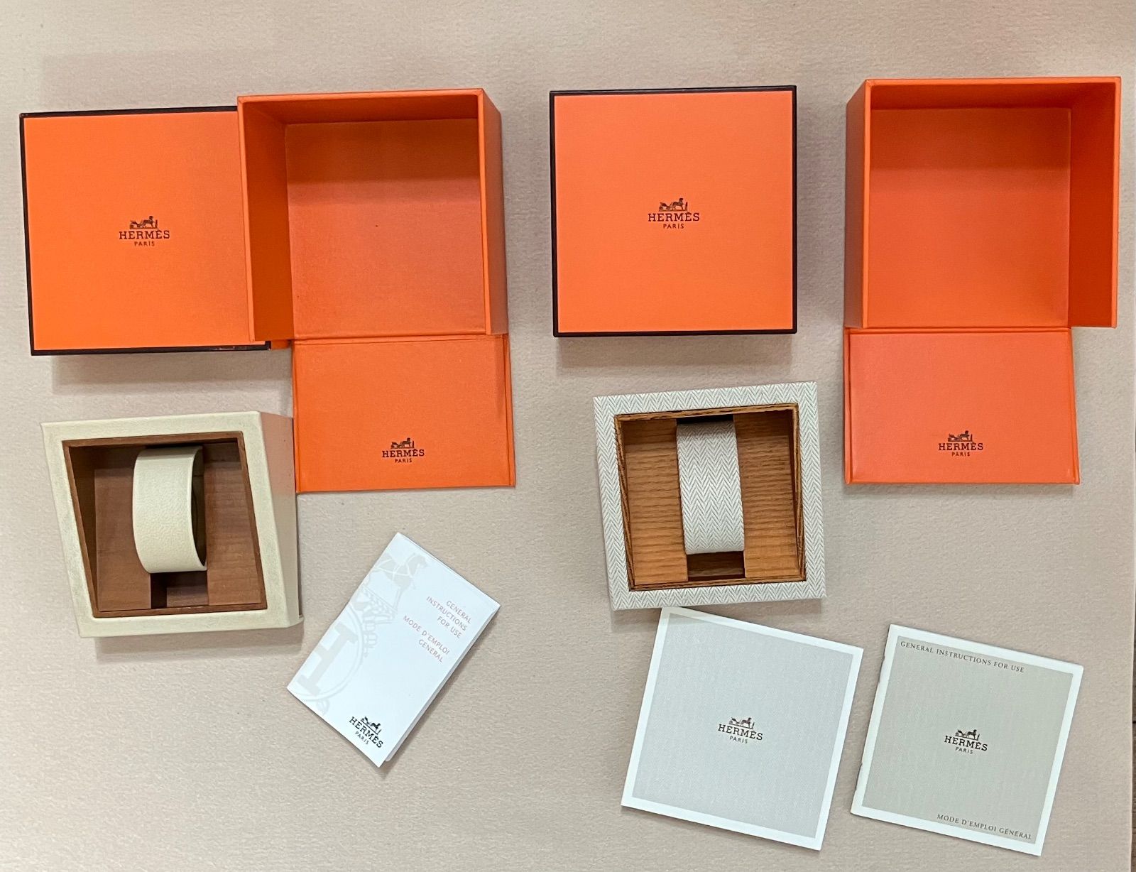 ㉝HERMES　エルメス　オレンジ　空箱　靴箱　9個セット ㉝HERMES エルメス オレンジ 空箱 靴箱 9個セット HERMES