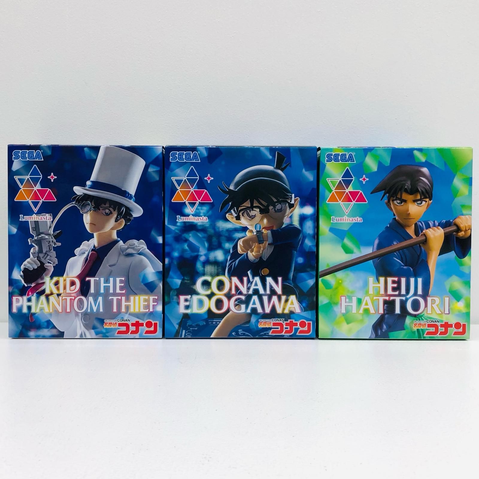 名探偵コナンボイスフィギュア 江戸川コナンVS怪盗キッド コナンとキッドの音声を350種以上収録！『名探偵コナン』江戸川コナン