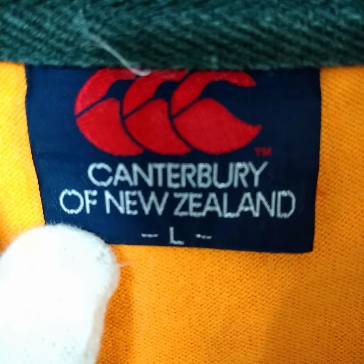 超希少カンタベリー スタインレンジャー ラガーシャツ 90s 90`s CANTERBURY カンタベリー ラガーシャツ ニュージーランド製