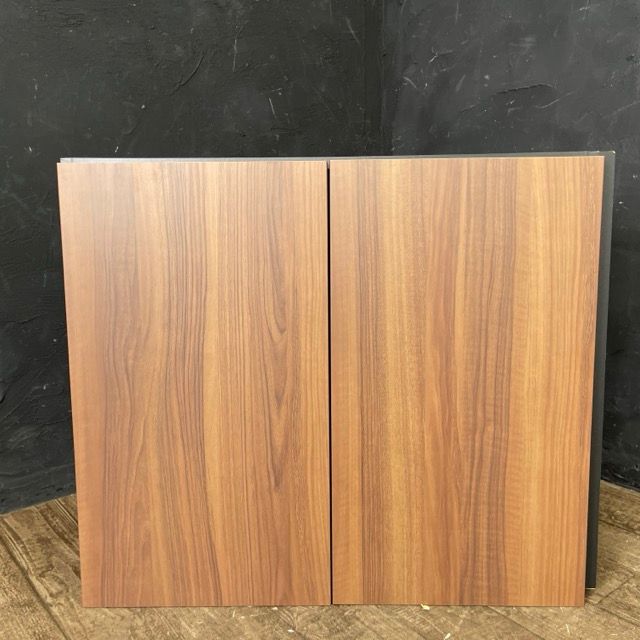 トイレ収納 吊戸 700mm幅 ♥品 ナスラック 吊り戸棚 Aタイプ 本体黒 扉木目 サニタリー収納 住宅設備 リフォーム | 514415在