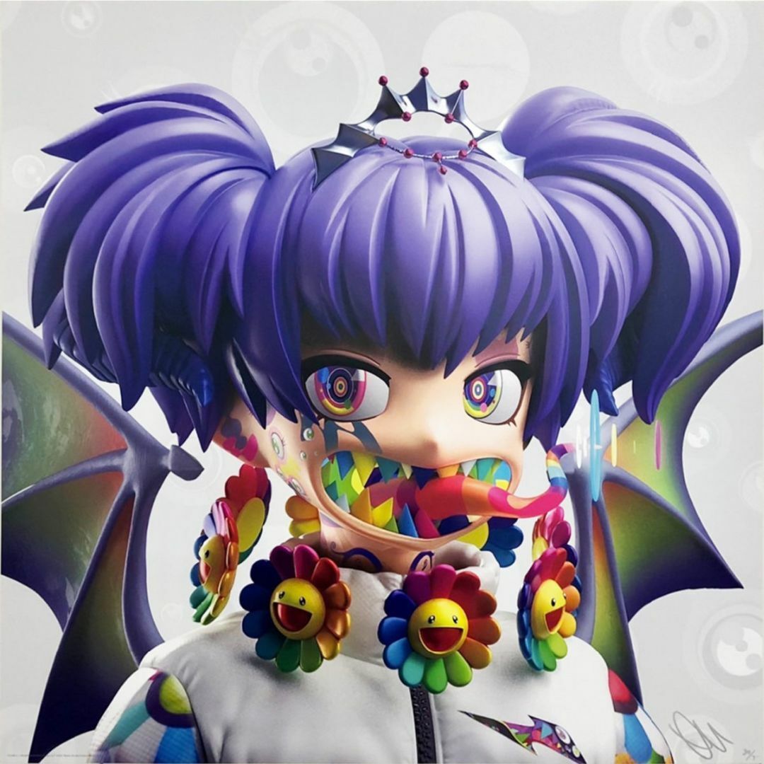CLONE X x TAKASHI MURAKAMI #5 村上隆　ポスター 8月10日(木)22時よりWEBショップにて、CLONE X RTFKT&村上隆