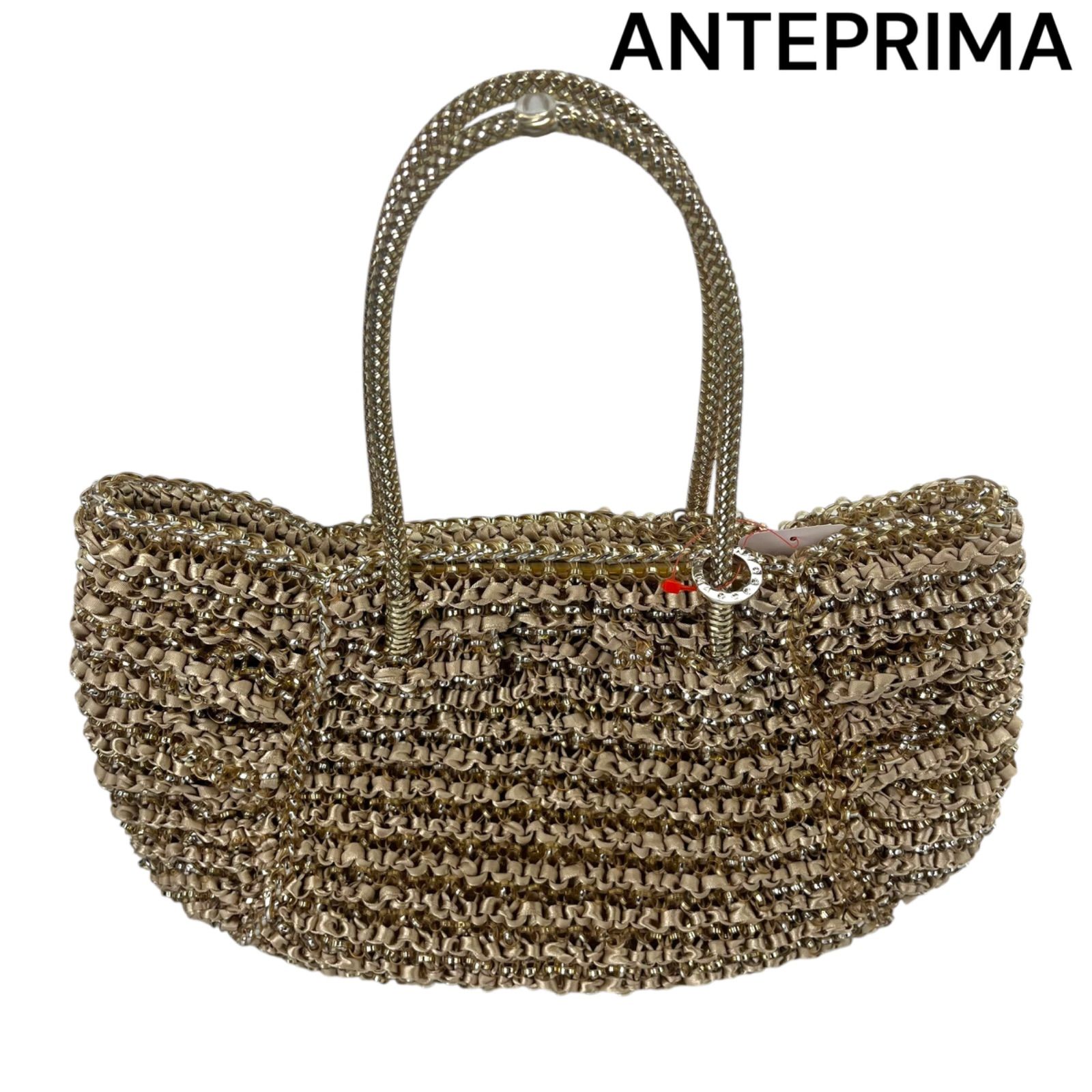 アンテプリマ 極美品 カリーナ ミディアム 限定色ブルー 未使用級