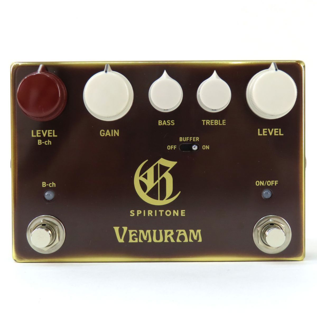 VEMURAM SPIRITONE新品・未使用・未開封 VEMURAM ベムラム SPIRITONE ギター用 エフェクター オーバー