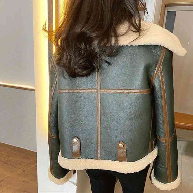 未使用　¥253000 ムートン　ライダース ムートンコート ライダース ジャケット レディース レザー