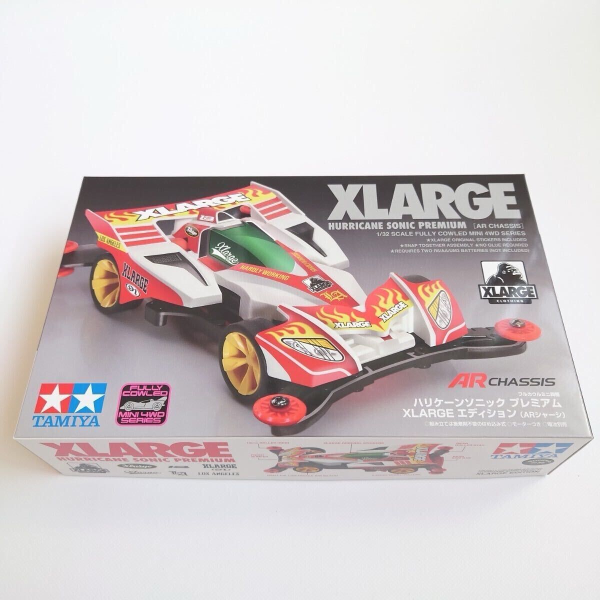 ミニ四駆 HURRICANE SONIC XLARGE EDITION TAMIYA エクストララージ 