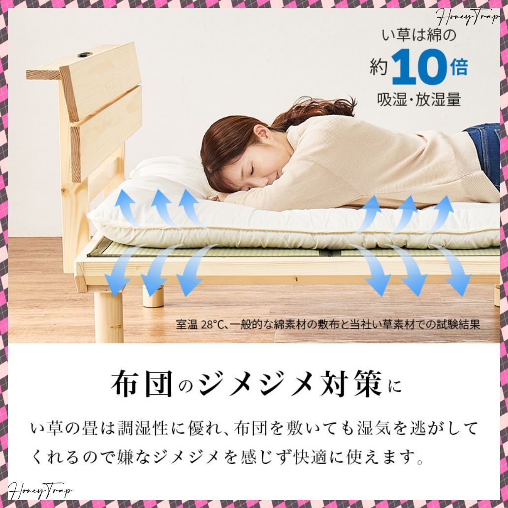 ベッドセミダブルベッド