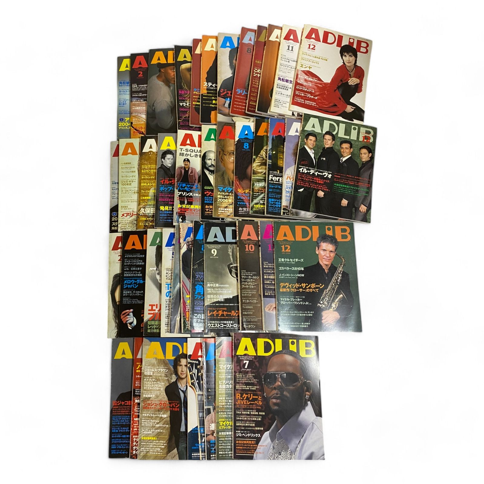 音楽雑誌アドリブADLIB 105冊セット　1983〜1993年 Yahoo!オークション -「アドリブ adlib」(洋楽) (音楽)の落札