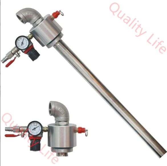 ドラム空気式オイル移送ポンプ 1 4インチ空気圧希釈剤ポンプ ディーゼル 水 エンジンオイル 作動油 ギアオイル その他の従来の液体を輸送