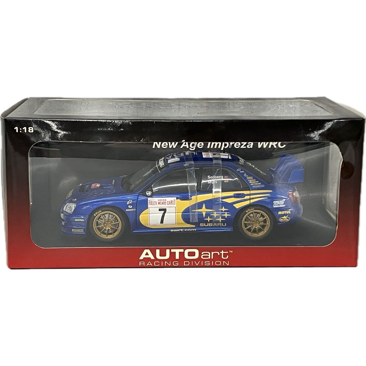 1/18 Autoart Subaru Impreza WRC 1997 #3 Colin Mcrae/Nicky