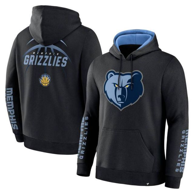 超激得，人気 【送料無料】 ファナティクス メンズ Tシャツ トップス Men's Fanatics Black Memphis Grizzlies Legacy Guard Pullover Hoodie Grz Black Tシャツ