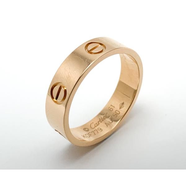 【最終値下げ】 Cartier ラブリング 750ゴールド サイズ61 楽天市場】カルティエ 指輪 メンズ ハーフダイヤ ラブリング 3P