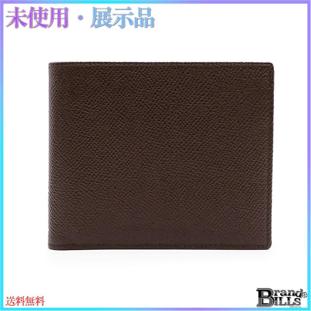 ブルガリ 二つ折り財布 コンパクトウォレット 24875 グレインレザー 