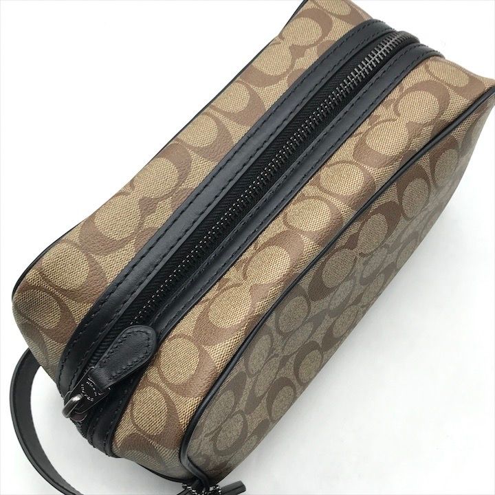 バッグ 展示品 COACH コーチ シグネチャー クラッチ ハンド セカンド 