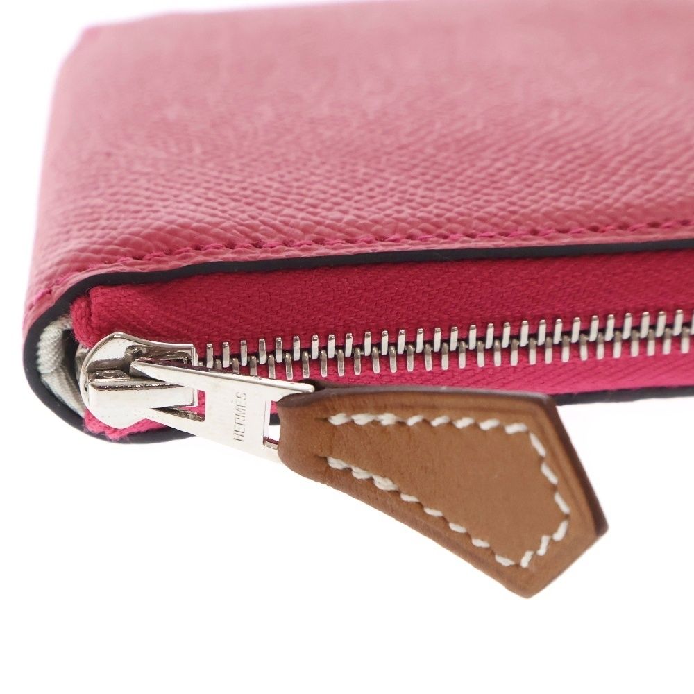 HERMES (エルメス) アザップコンパクト シルクイン ラウンドファスナー  