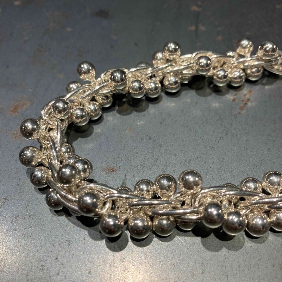 SILVER925 DNA WIDE BRACELET/シルバー/ブレスレット SILVER925 DNA WIDE BRACELET/シルバー/ブレスレット