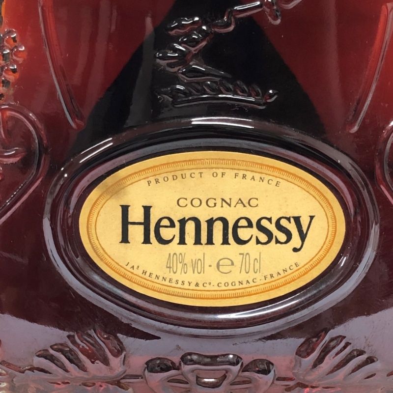 ブランデー Hennessy XO COGNAC 金キャップ クリアボトル 700ml