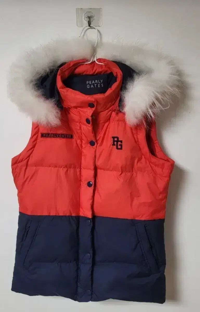 パーリーゲイツ ファー ダウンベスト