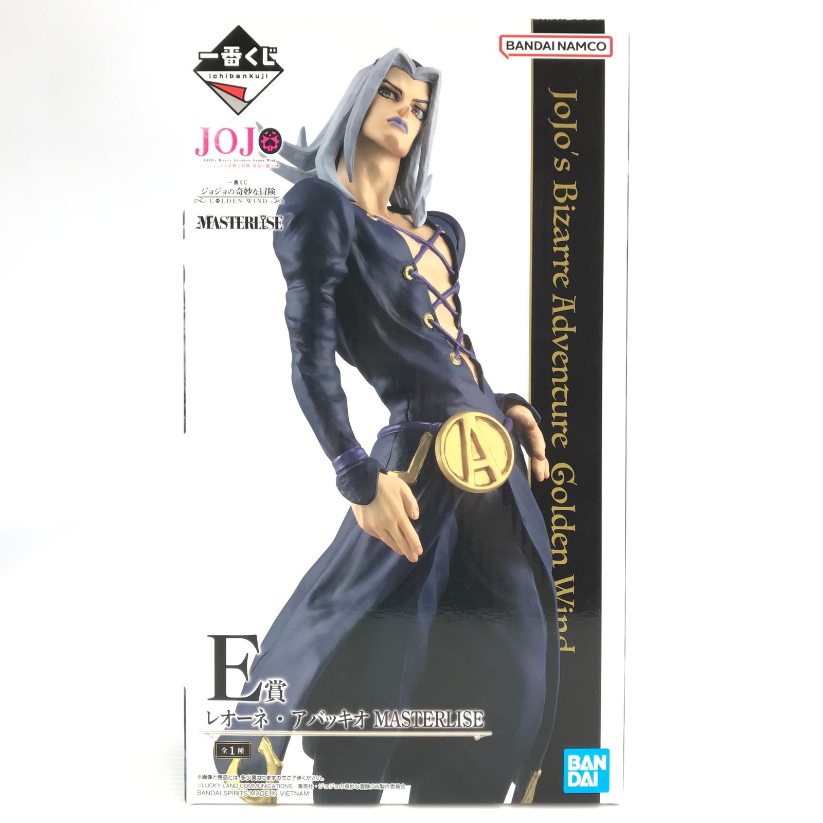 ◎BANDAI SPIRITS フィギュア レオーネ アバッキオ 一番くじ ジョジョの奇妙な冒険 GOLDEN WIND MASTERLISE E賞