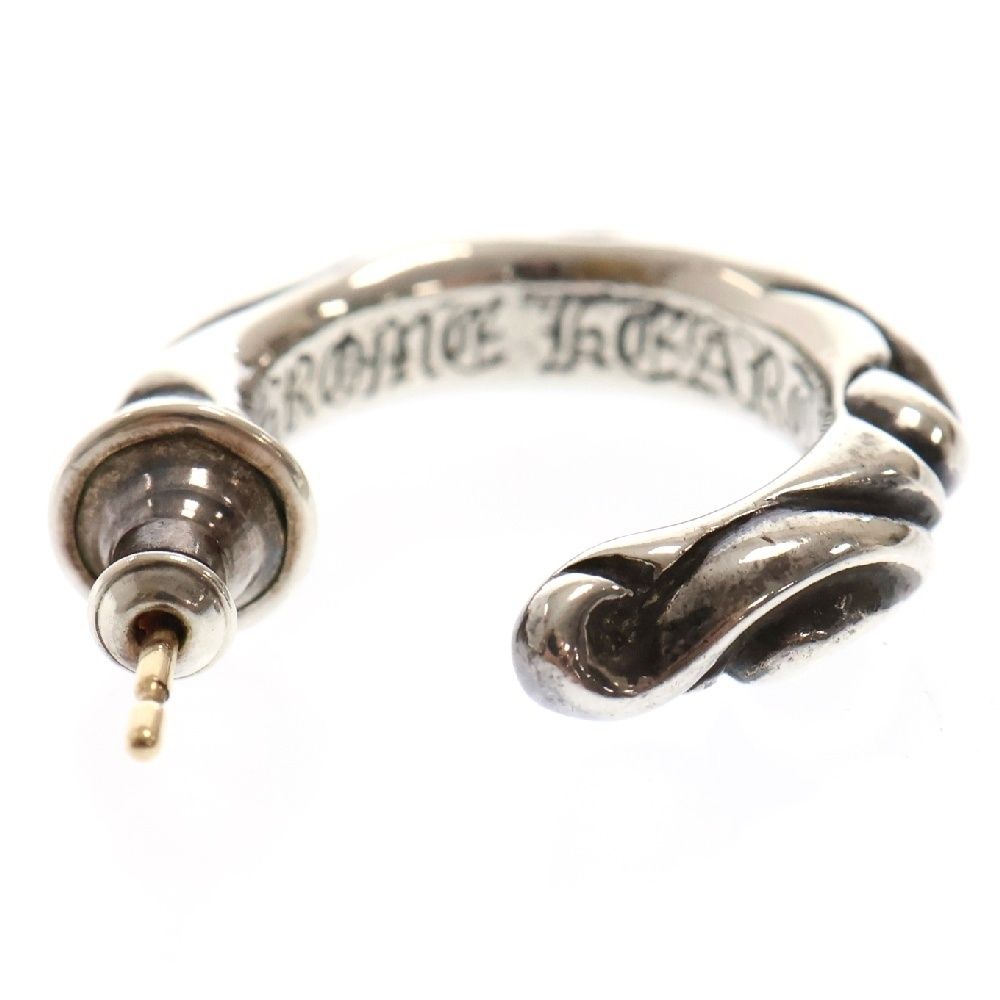 CHROME HEARTS【クロムハーツ】スクロール フープ ピアス / SCROLL