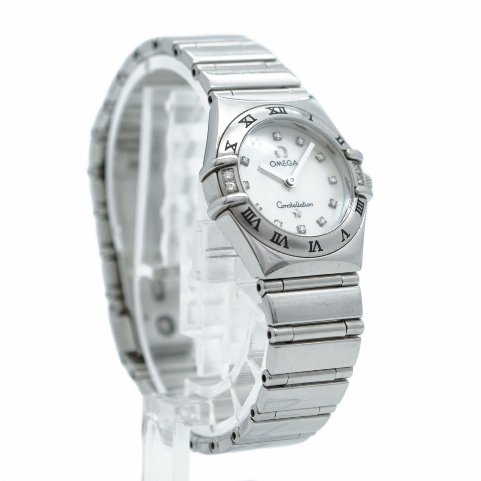 1円〜稼動中 美品 オメガ コンステレーション 白文字盤/レディース
