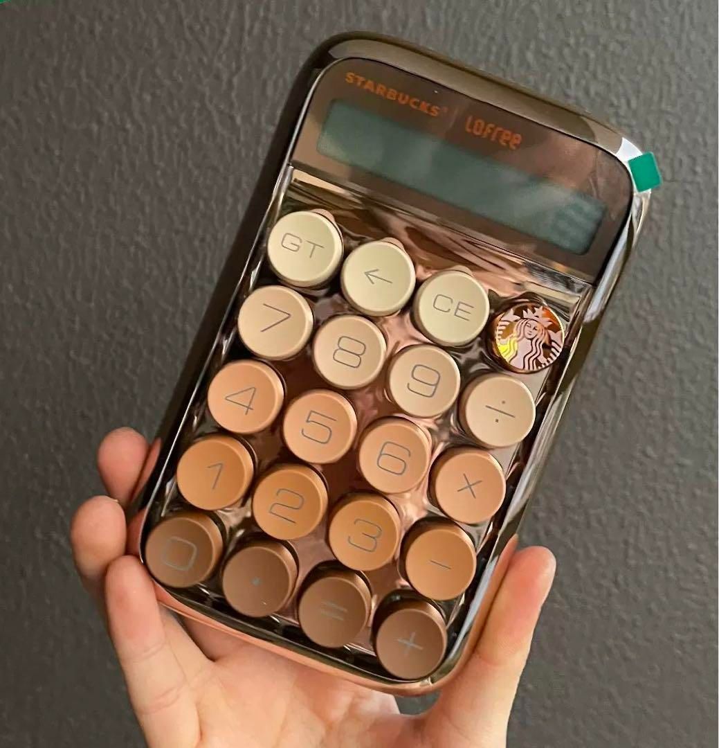 海外 スターバックス 24’Lo 電卓 日本 未発売 中国 コーヒー 色 海外 スタバ コーヒー 計算機 品 カワイイ 女子 SKLAD-KIRPICHA_RU