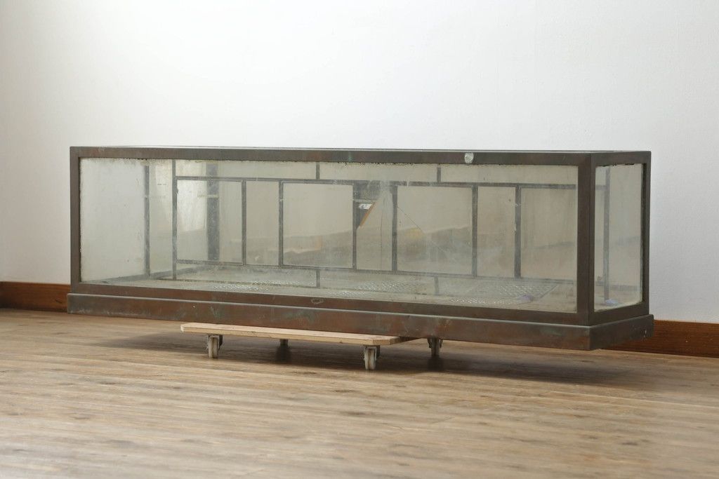 昭和レトロ 商品棚 ショーケース 引き取り限定（左側） 商品レトロ