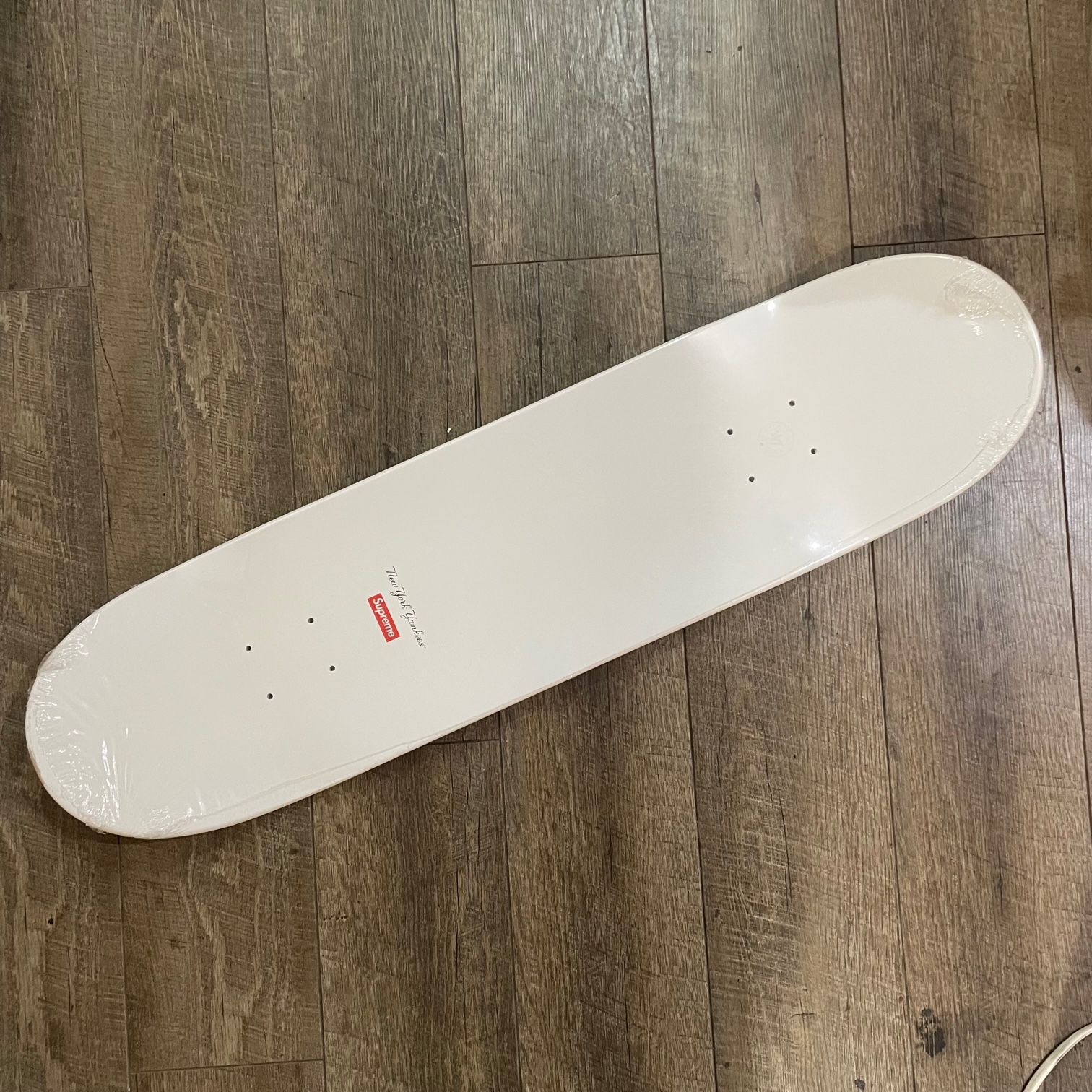 SUPREME 15SS New York Yankees Skateboard WHITE ニューヨーク