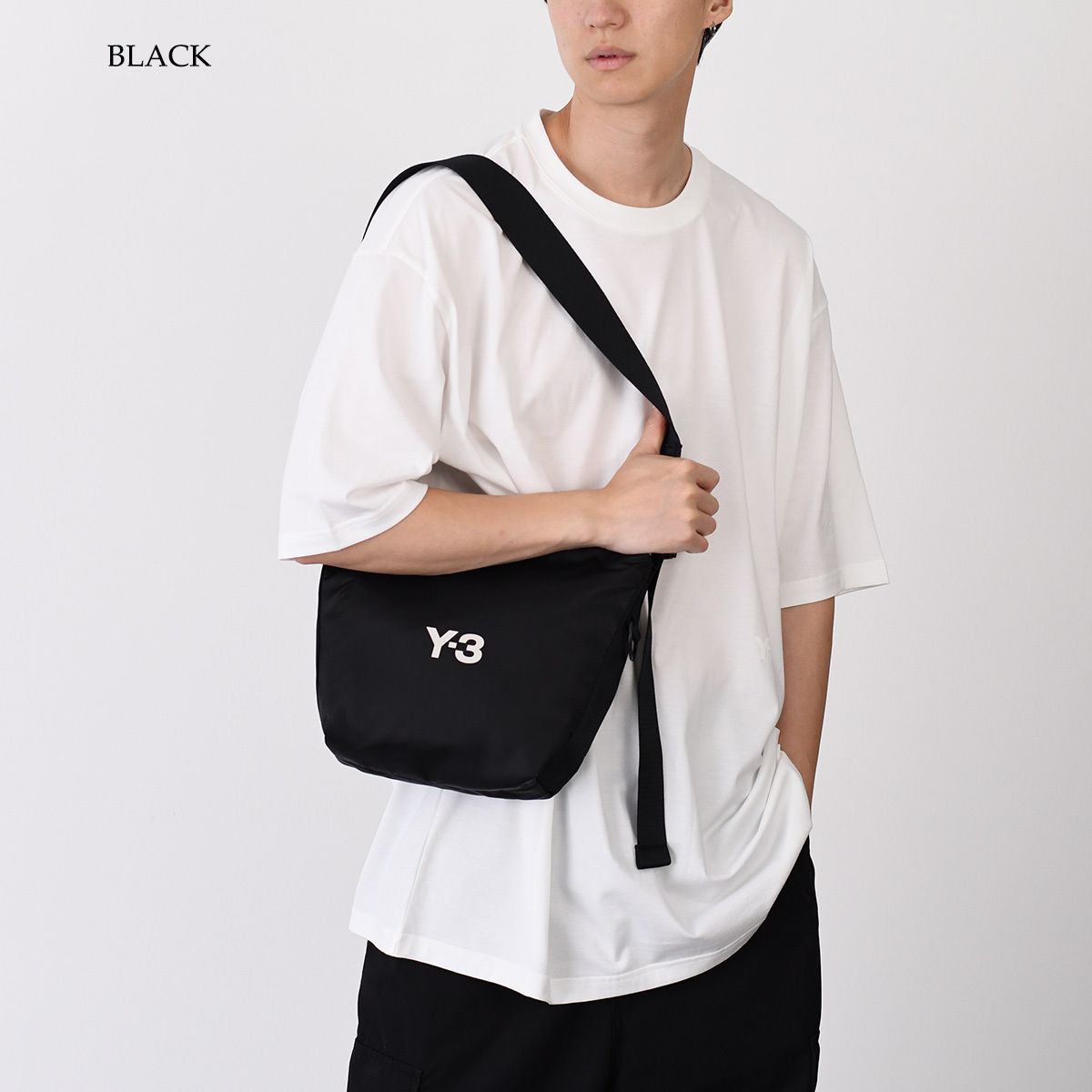 Y-3 　ワイスリー　シルバー 　サコッシュ 楽天市場】Y-3 ワイスリー ショルダーバッグ SACOCHE サコッシュ