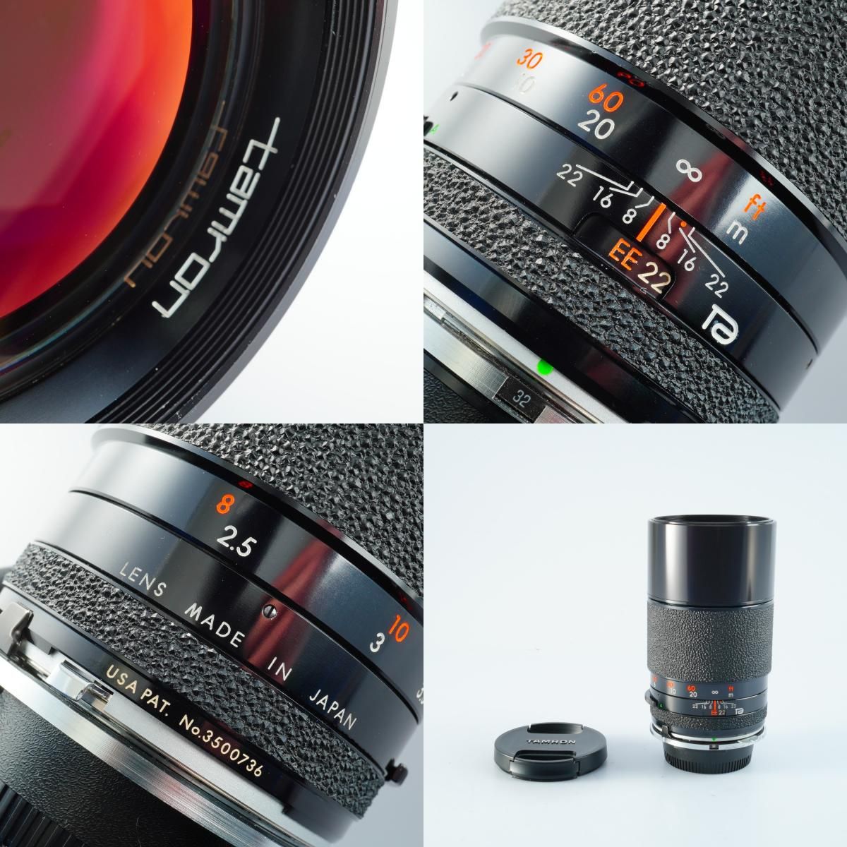 TAMRON - TAMRON タムロン 200mm F/3.5 BBAR MULTI COARTING (Nikon F用) 単焦点レンズ TAMRON タムロン 200mm F/3.5 BBAR MULTI COARTING (Nikon F用